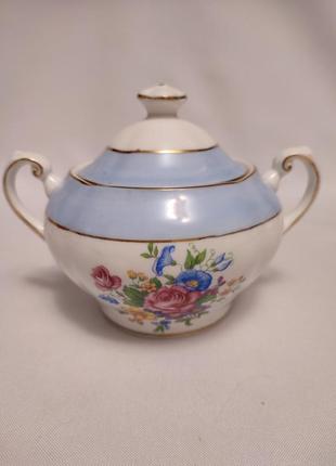 Чайный сервиз англия tuscan fine bone china. 1947 год. антиквариат.4 фото