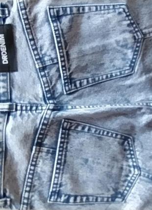 Джинсы голубые варенки 100 коттон cotton