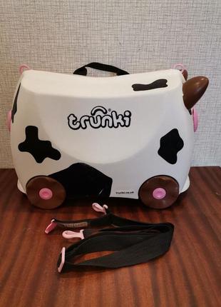 Trunki дитяча валіза транкі транки чемодан детский