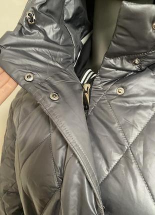 Куртка на поясе пальто курточка с поясом6 фото