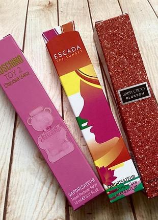 Набір солоденьких ароматів 📍ніжні легкі аромати топ продажу по 10 мл