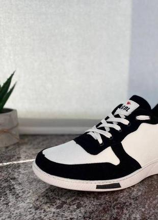 Мужские демисезонные кроссовки белые (ст-75-ч)