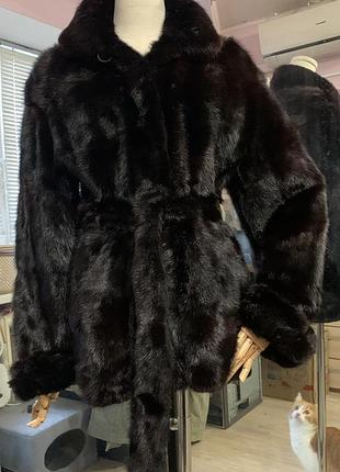 Шубка норочная натуральная