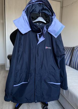 Куртка berghaus gore tex мембранная ветровка непродуваемая1 фото