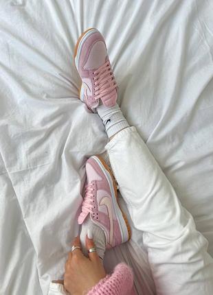 Найк данк свит херт nike dunk "sweet heart"8 фото