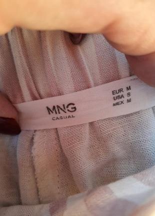 Штани льон mango 5