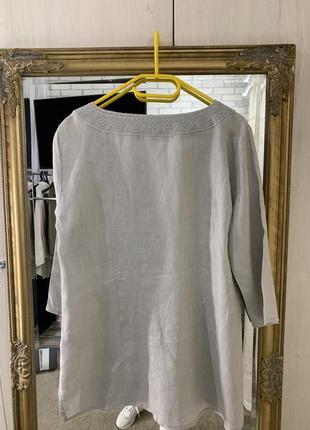 Блуза льняная вышиванка4 фото