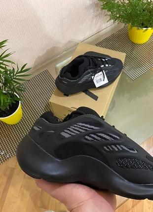 Adidas yeezy boost 700 v3 black alvah6 фото