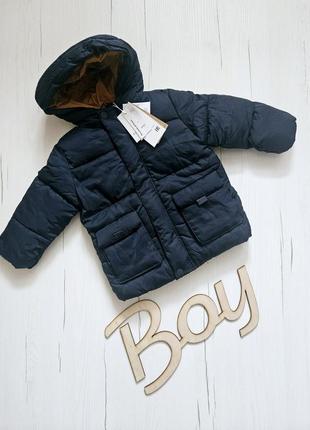 Куртка демісезонна дитяча ovs, 86см, 18-24місяці, парка для хлопчика/дівчинки