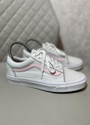 Кожаные кроссовки кеды vans ecco