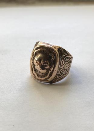 Перстень печатка кольцо мужское,сделано в ссср ,рандоль1 фото