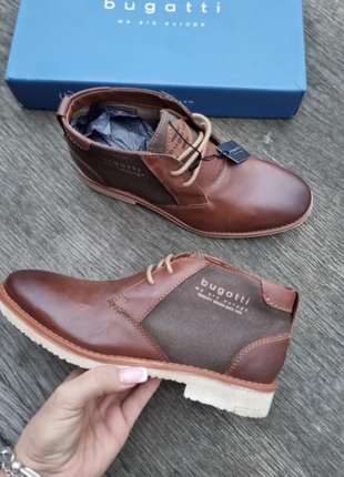 Чоловічі черевики відомого бренда -bugatti розмір 40