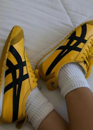 Кроссовки asics onitsuka tiger mexico 66 yellow
