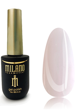 Жидкий полигель для наращивания ногтей milano liquid poly gel №01 15 мл  2712000058483