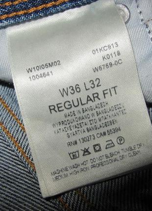 Wrangler regular fit чоловічі джинси оригінал10 фото