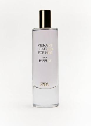 Жіночі парфуми zara vibrant leather for her 80ml