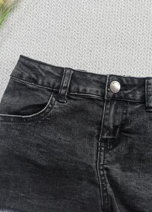 Детские джинсовые шорты 7-8 лет для девочки2 фото
