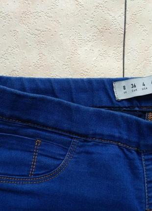 Брендовые джинсы джеггинсы cкинни с высокой талией denim co, 8 размер.2 фото