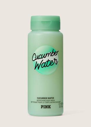 Лосьон + освежающий гель для мытья тела «cucumber water». pink. victoria’s secret. оригинал 🇺🇸4 фото