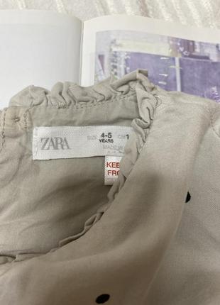 Платье zara 4-5 лет3 фото