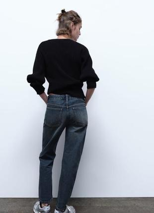 Джинси trf straight leg mid rise6 фото