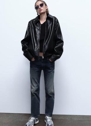 Джинси trf straight leg mid rise7 фото