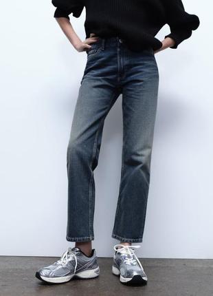 Джинси trf straight leg mid rise4 фото