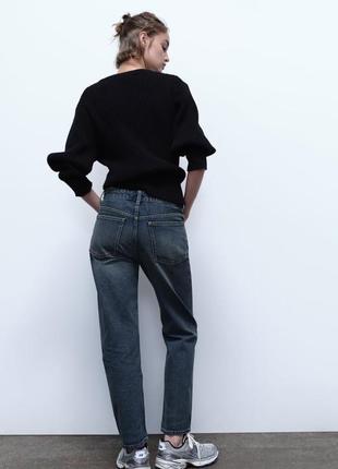 Джинси trf straight leg mid rise3 фото