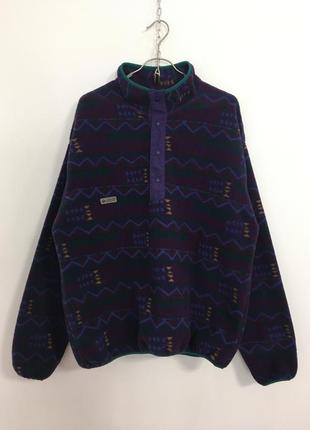 Флиска columbia 1/3 vintage aztec navajo patagonia synchilla nike acg флис