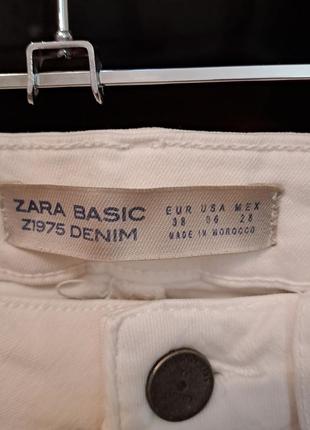 Белые джинсы скинни от zara3 фото