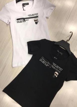 Футболки karl lagerfeld3 фото