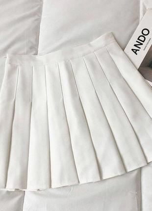 Стильная и трендовая юбка с шортиками8 фото