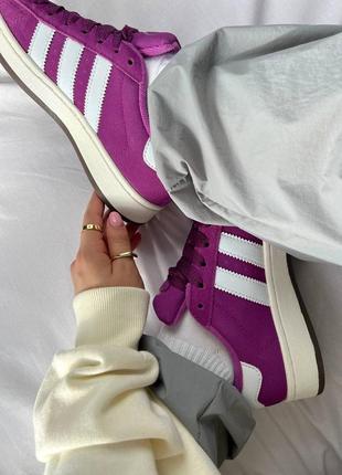 Женские кроссовки adidas campus 00s violet / адидас кампус фиолетовые / женская демисезонная обувь на весну, лето, осень6 фото