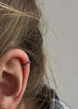 Moss copenhagen бижутерия серебристая стильный минимализм серьга каффа каф металл нежная моно