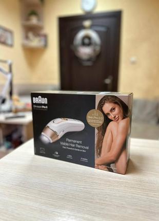 Новый фотоэпилятор braun silk expert pro