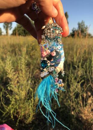 Дизайнерские серьги ручной работы