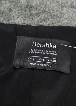 ✅легкое шерстяное пальто/пальто-кардиган/bershka/идеальное8 фото