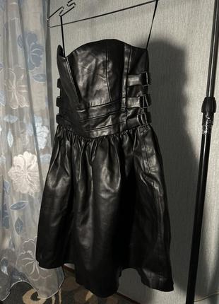 Шкіряний сарафан, сарафан