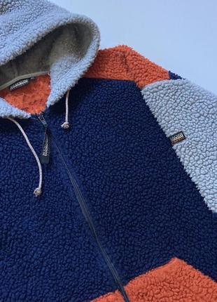 Флисовая куртка vintage napapijri fleece zip jacket3 фото