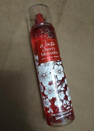 Розпив парфумованого місту, спрею 10, 20, 30 мл winter cherry blossom bath and body works оригінал1 фото