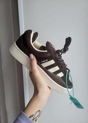 Adidas campus brown1 фото