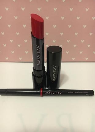 Набір помада олівець для губ mary kay мері кей