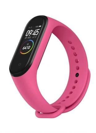 Ремешок для xiaomi mi band 3, 4 original design pink / розовый