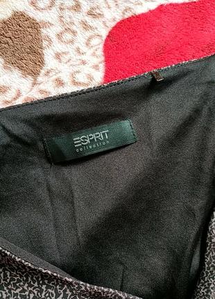 Шифоновое платье esprit с глубоким декольте4 фото