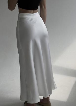 Атласная сатиновая юбка юбка мыды cher 176 фото