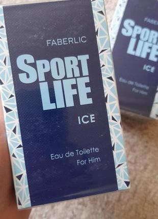 Туалетна вода для чоловіків sportlife ice 3238