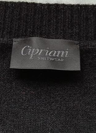 Кашемировый пуловер без рукавов cipriani8 фото