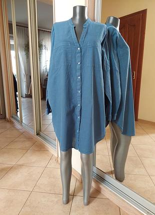 Котонова сорочка 👕, туніка великого розміру