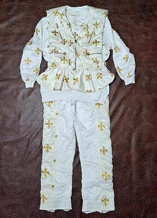 Винтажный костюм ski power lily farouche, р. м