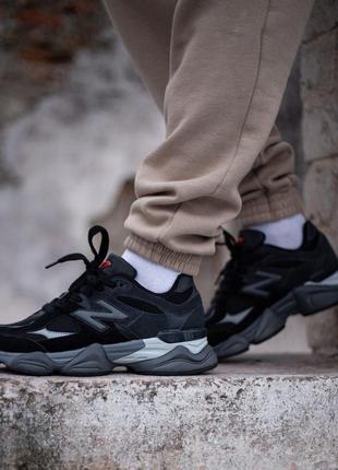 New balance 9060 black dark grey